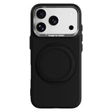 iPhone 17 Pro Max / 18 Pro Max ABEEL Hard Soft-Touch Plastic Case w. Kickstand - MagSafe Compatible - Black