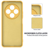 Xiaomi Redmi 17C (4G) EIDERWOOD Silicone Case W. Strap - Yellow