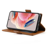 OPPO Reno16 F (5G) EIDERWOOD Faux Leather Flip Case with Card Holder - Brown
