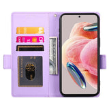 OPPO Reno16 F (5G) EIDERWOOD Faux Leather Flip Case with Card Holder - Purple
