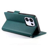 OPPO Reno16 F (5G) EIDERWOOD Faux Leather Flip Case with Card Holder - Green