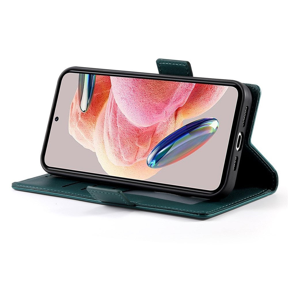 OPPO Reno16 F (5G) EIDERWOOD Faux Leather Flip Case with Card Holder - Green