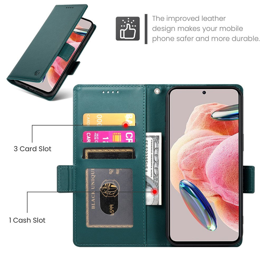 OPPO Reno16 F (5G) EIDERWOOD Faux Leather Flip Case with Card Holder - Green