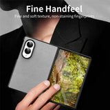 Samsung Galaxy Z Fold8 EIDERWOOD Hybrid Case with Wood Texture - Black