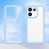 OPPO Reno16 F (5G) EIDERWOOD Hybrid Case - Transparent / Blue