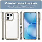 OPPO Reno16 F (5G) EIDERWOOD Hybrid Case - Transparent / Grey