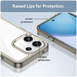 OPPO Reno16 F (5G) EIDERWOOD Hybrid Case - Transparent / Grey