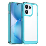 OPPO Reno16 F (5G) EIDERWOOD Hybrid Case - Transparent / Turquoise