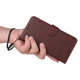 Xiaomi 13 Leather Flip Case with Wallet - Brown