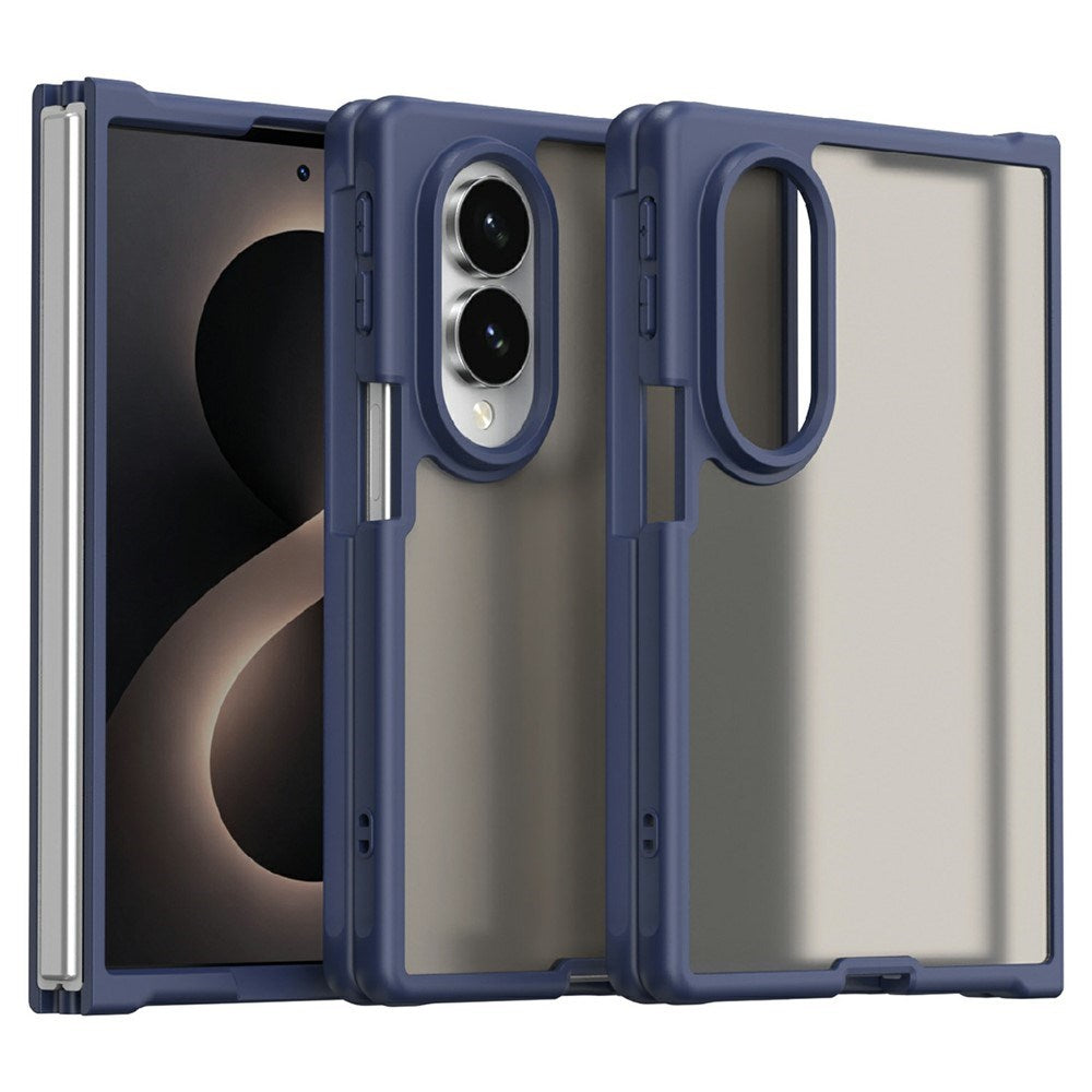 Samsung Galaxy Z Fold8 EIDERWOOD Mat Hybrid Case - Dark Blue