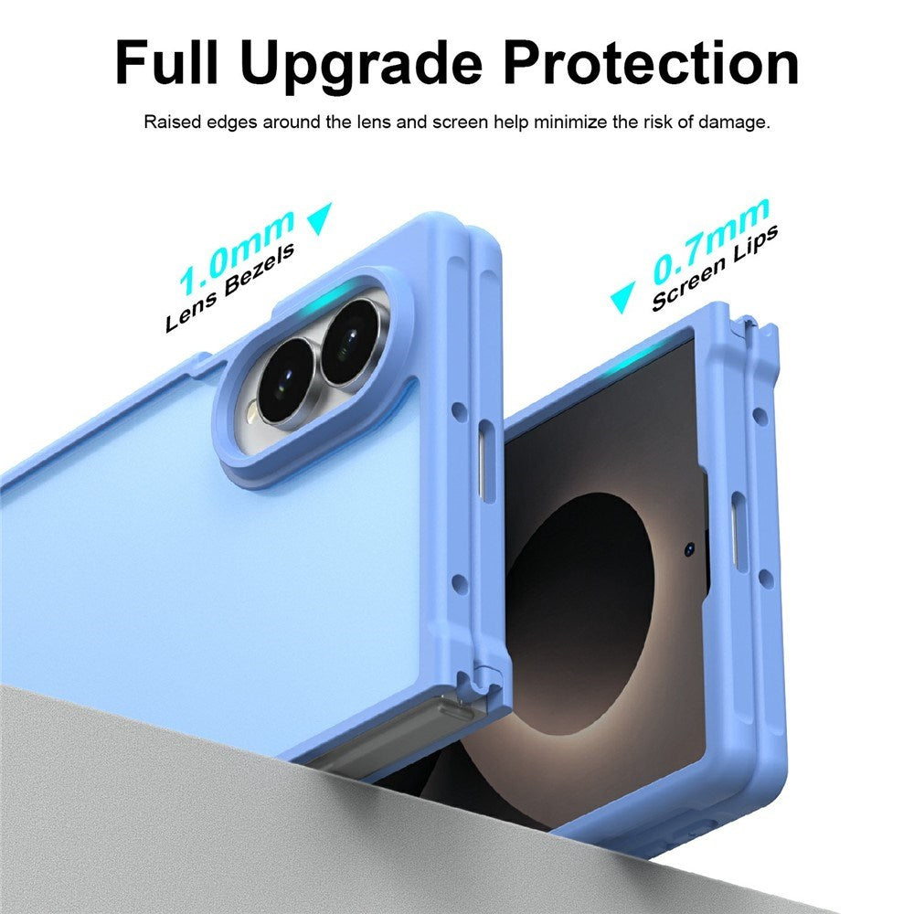 Samsung Galaxy Z Fold8 EIDERWOOD Mat Hybrid Case - Light Blue