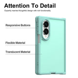 Samsung Galaxy Z Fold8 EIDERWOOD Mat Hybrid Case - Turquoise