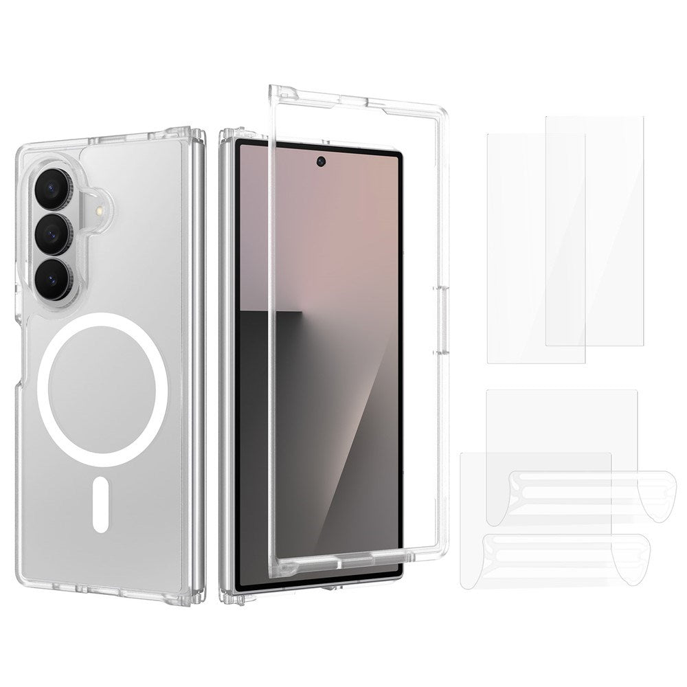 Samsung Galaxy Z Fold8 Ultra EIDERWOOD Hybrid Case incl. Screen Protector Set - Transparent