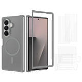Samsung Galaxy Z Fold8 Ultra EIDERWOOD Hybrid Case incl. Screen Protector Set - Grey / Transparent