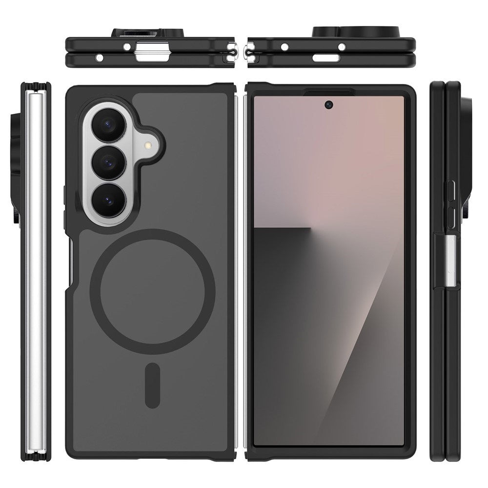 Samsung Galaxy Z Fold8 Ultra EIDERWOOD Hybrid Case incl. Screen Protector Set - Grey / Transparent