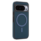 Google Pixel 11 Pro XL EIDERWOOD Case with Carbon Structure - MagSafe Compatible - Blue