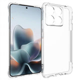 Motorola Edge 70 Max EIDERWOOD Flexible Plastic Case with Shock-Absorbing Corners - Transparent
