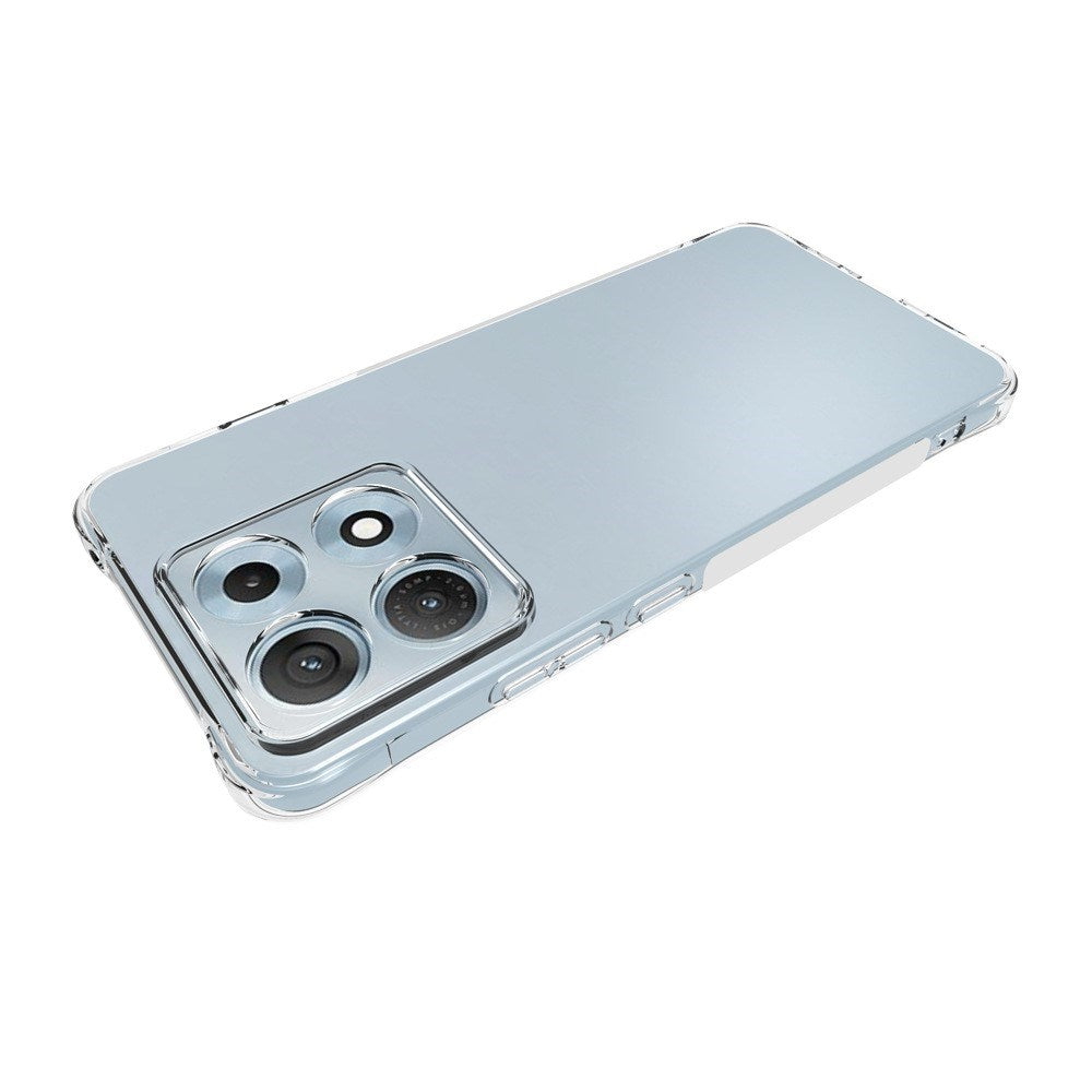 Motorola Edge 70 Max EIDERWOOD Flexible Plastic Case with Shock-Absorbing Corners - Transparent