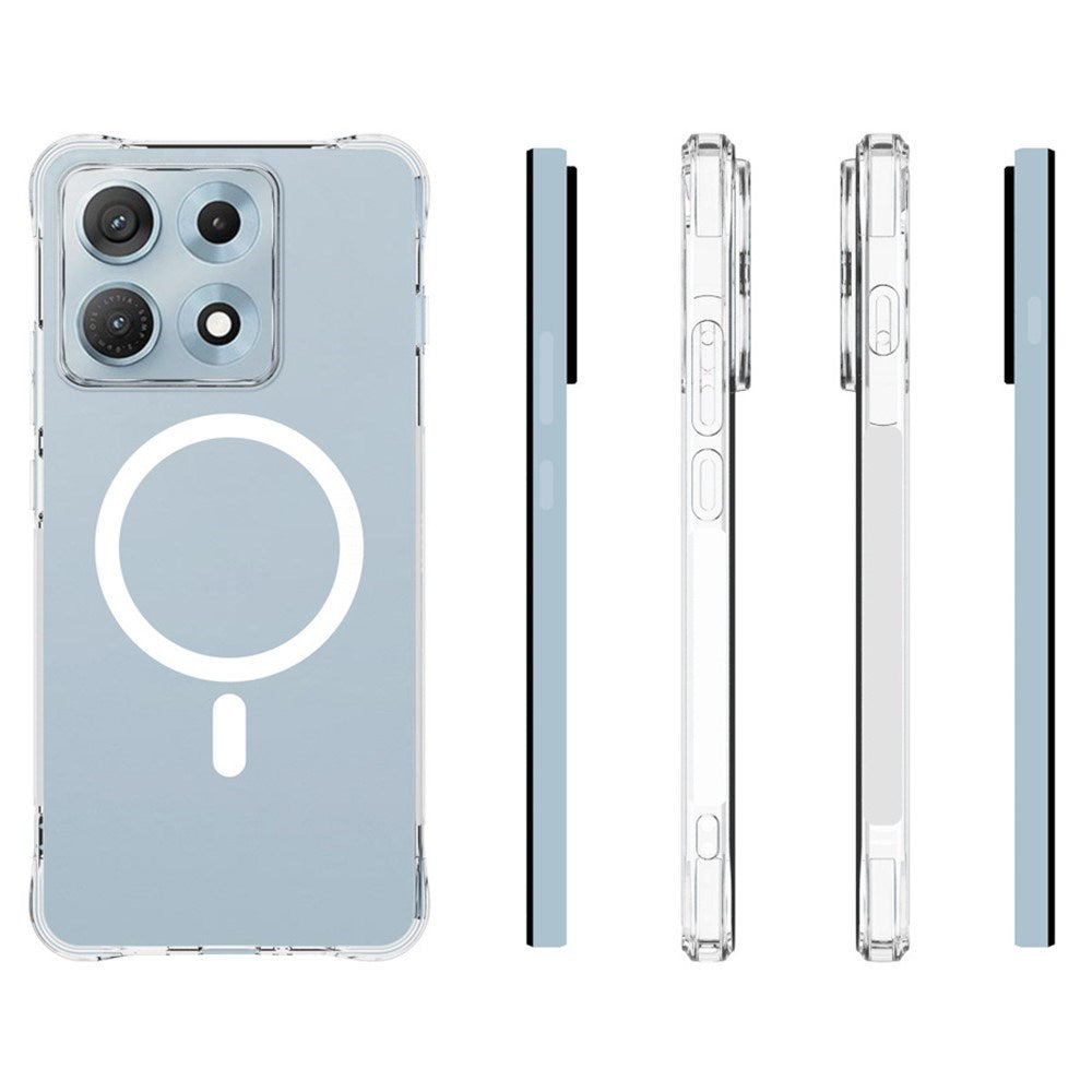 Motorola Edge 70 Max EIDERWOOD Flexible Plastic Case - MagSafe Compatible - Transparent