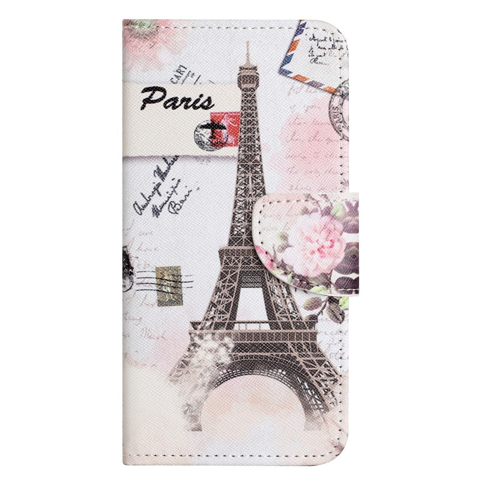 Samsung Galaxy A34 (5G) Leather Wallet Case & Print - The Eiffel Tower