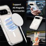 Google Pixel 11 Protection Set with 1 x MagSafe Cover & 2 x Screen Protector & 2 x Camera Lens Glass - Transparent
