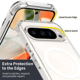 Google Pixel 11 Pro XL Protection Set with 1 x MagSafe Cover & 2 x Screen Protector & 2 x Camera Lens Glass - Transparent