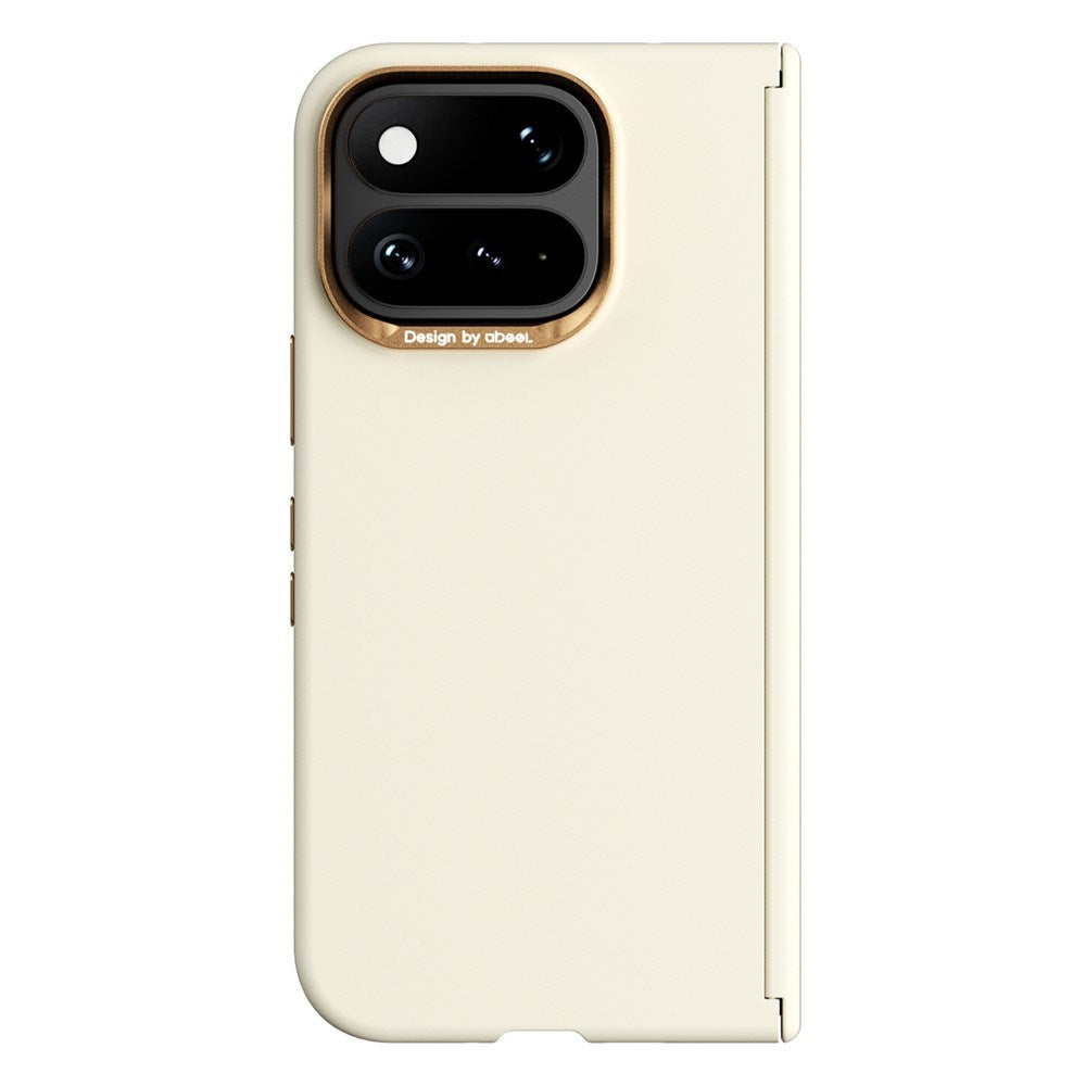 Google Pixel 11 Pro Fold ABEEL Hard Soft-Touch Plastic Case - MagSafe Compatible - Yellow