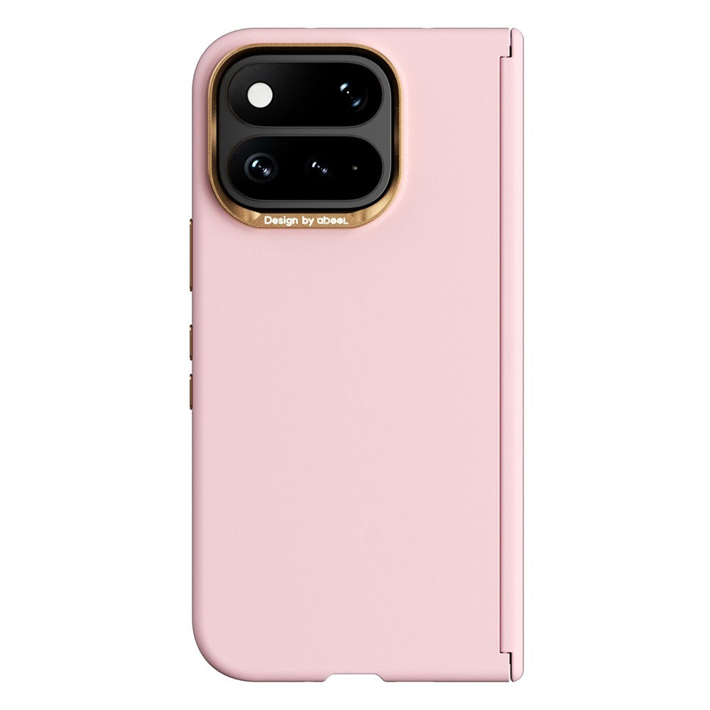 Google Pixel 11 Pro Fold ABEEL Hard Soft-Touch Plastic Case - MagSafe Compatible - Pink