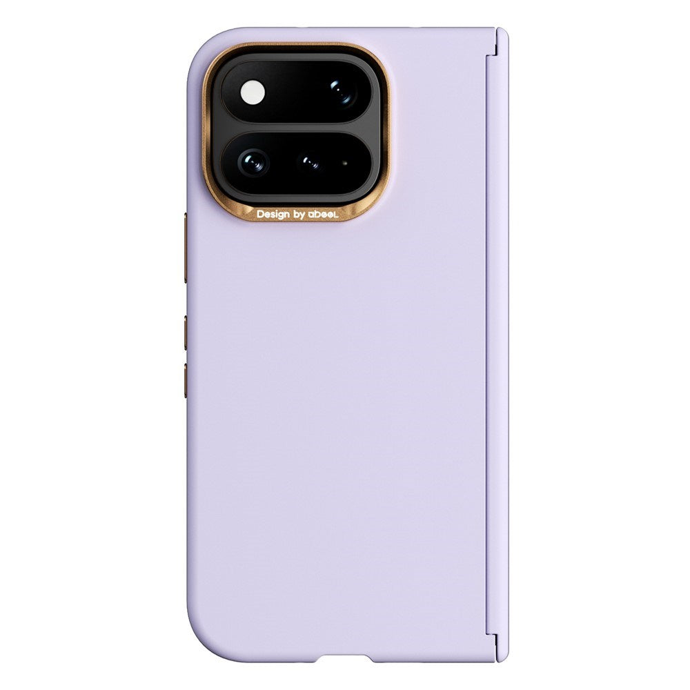 Google Pixel 11 Pro Fold ABEEL Hard Soft-Touch Plastic Case - MagSafe Compatible - Purple