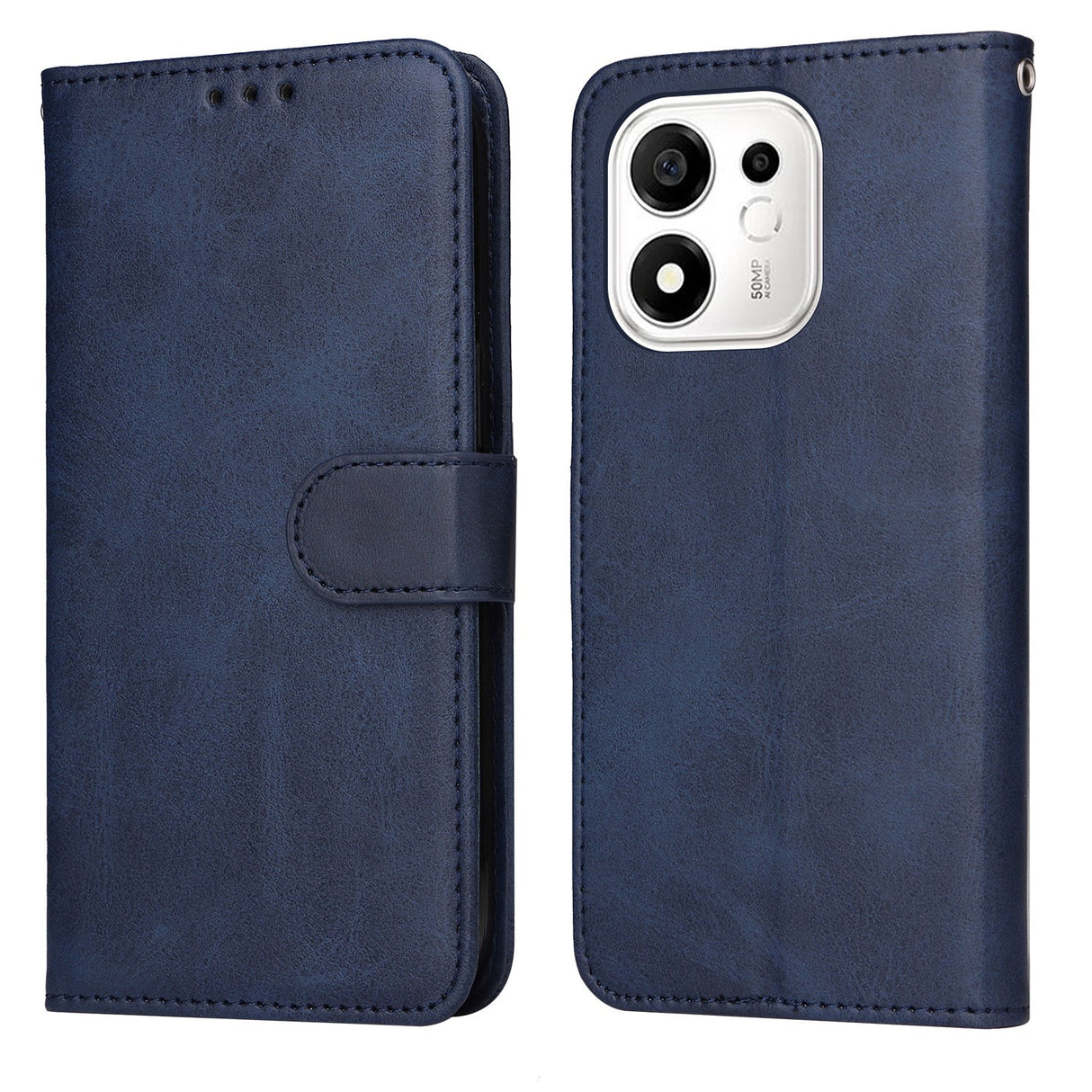 Honor 600 Smart EIDERWOOD Flip Cover in Faux Leather - Blue