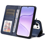 Honor 600 Smart EIDERWOOD Flip Cover in Faux Leather - Blue