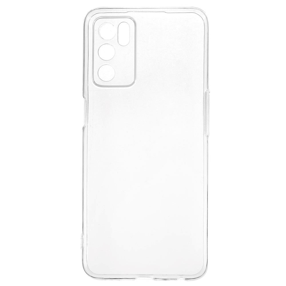 Oppo A16 / A16s / A54s Flexible Plastic Case - Transparent