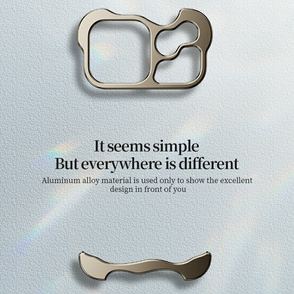 iPhone 18 Pro Two-Piece Metal Bumper Case - Gold