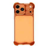 iPhone 18 Pro Two-Piece Metal Bumper Case - Orange