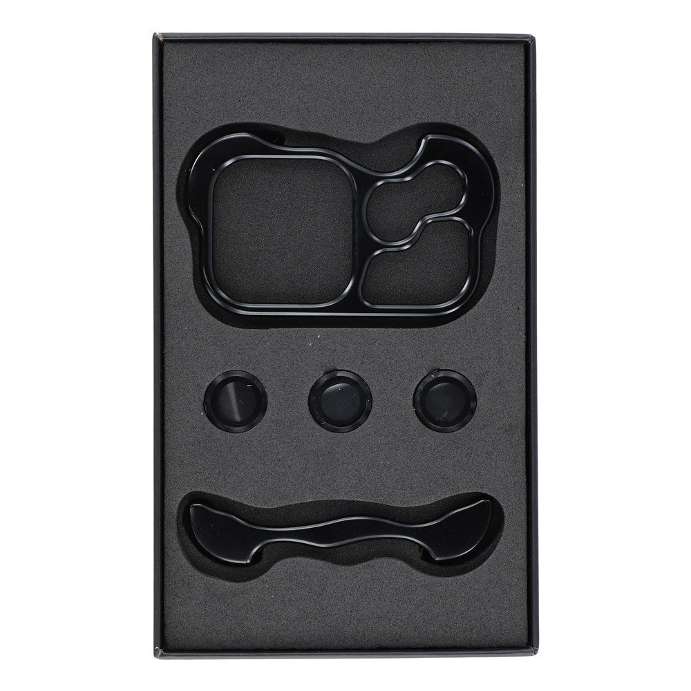 iPhone 18 Pro Two-Piece Metal Bumper Case - Black
