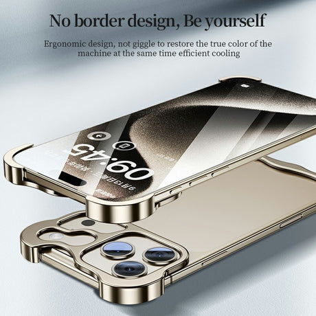 iPhone 18 Pro Two-Piece Metal Bumper Case - Blue