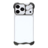 iPhone 18 Pro Two-Piece Metal Bumper Case - Grey