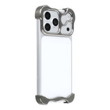 iPhone 18 Pro Two-Piece Metal Bumper Case - Grey