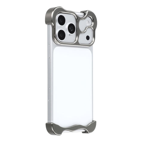 iPhone 18 Pro Two-Piece Metal Bumper Case - Grey