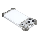 iPhone 18 Pro Two-Piece Metal Bumper Case - Grey