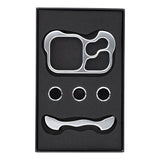 iPhone 18 Pro Two-Piece Metal Bumper Case - Silver