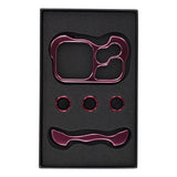 iPhone 18 Pro Two-Piece Metal Bumper Case - Purple