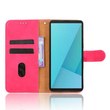 Sony Xperia 10 VIII EIDERWOOD Artificial Leather Flip Case with Wallet and Stand Function - Pink