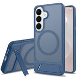 Samsung Galaxy S26 FE / S25 FE EIDERWOOD Hybrid Case with Kickstand - MagSafe Compatible - Blue