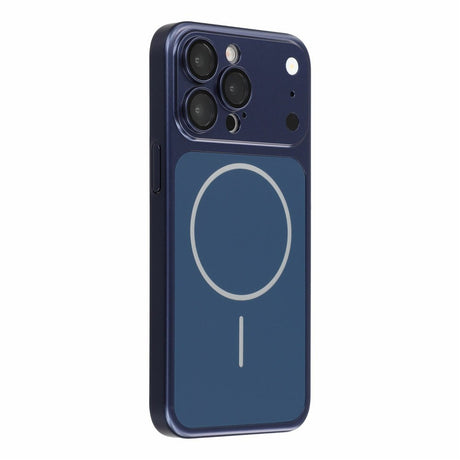 iPhone 15 Pro EIDERWOOD Hard Plastic Case w. Camera Protector - MagSafe Compatible - Dark Blue