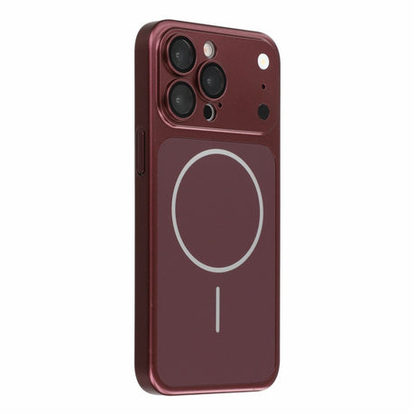 iPhone 15 Pro EIDERWOOD Hard Plastic Case w. Camera Protector - MagSafe Compatible - Red