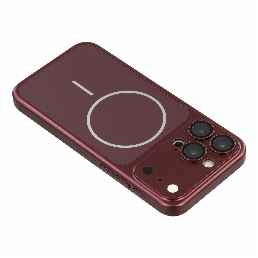 iPhone 15 Pro EIDERWOOD Hard Plastic Case w. Camera Protector - MagSafe Compatible - Red