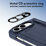 iPhone Fold EIDERWOOD Case with Screen Protector, Camera Protector and Stylus - Blue