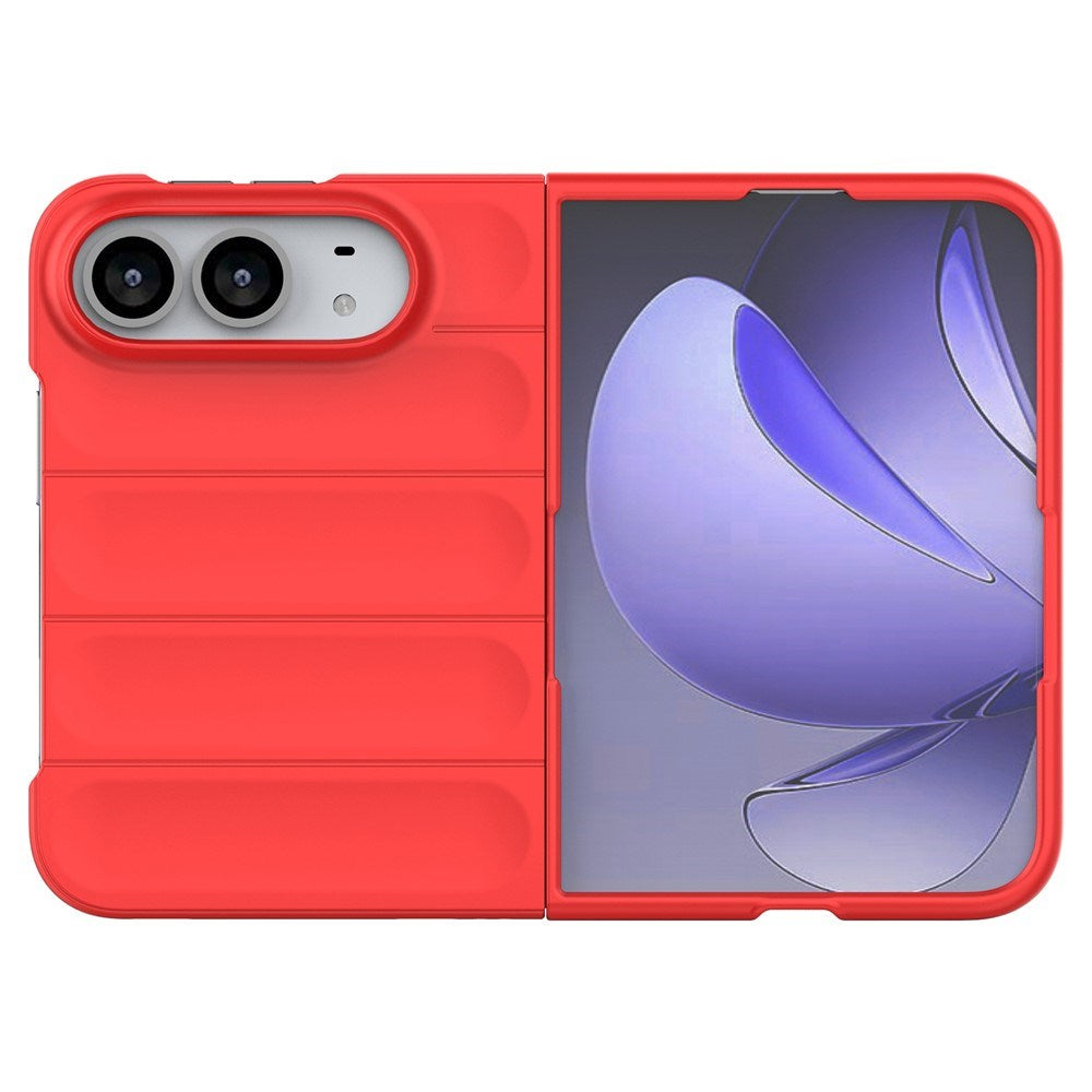 iPhone Fold EIDERWOOD Rugged Plastic Case - Red