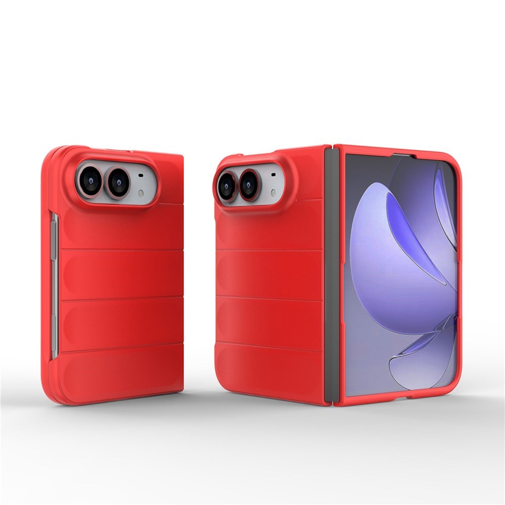 iPhone Fold EIDERWOOD Rugged Plastic Case - Red